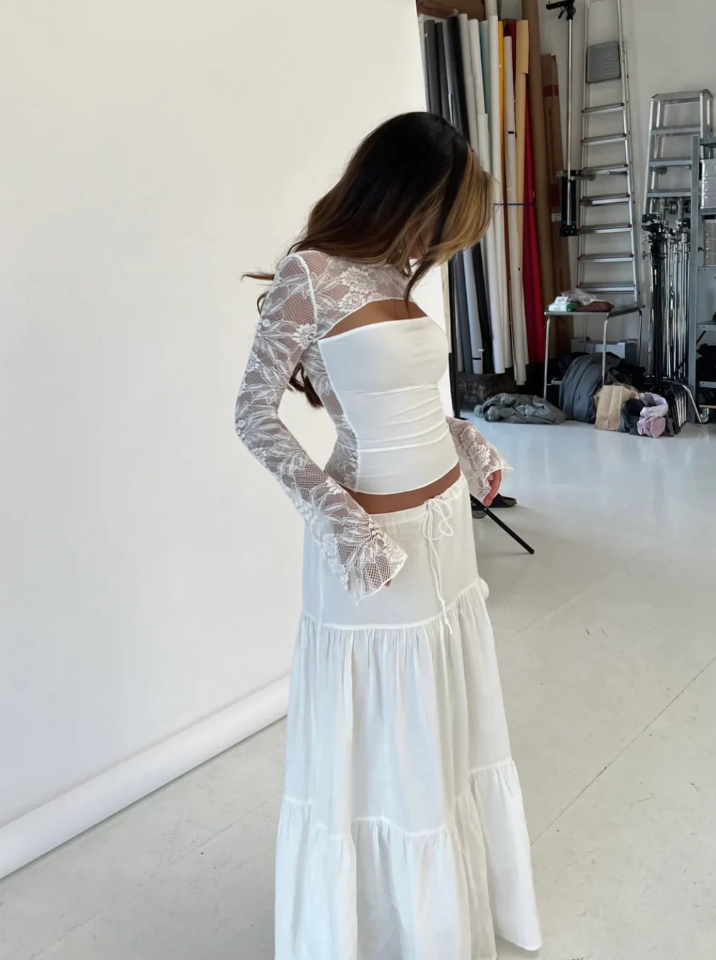 Haut en dentelle