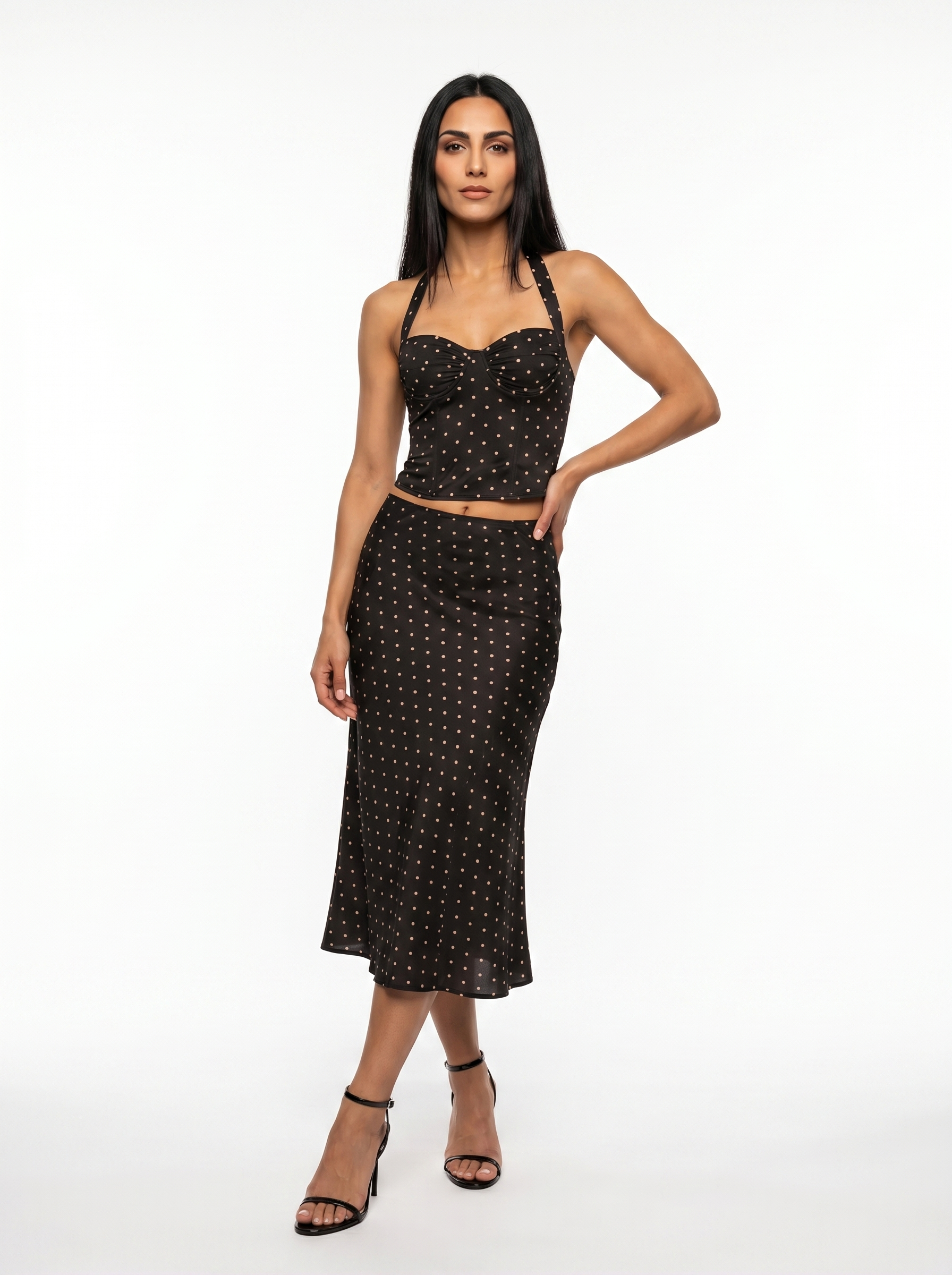 Ensemble Polka à pois