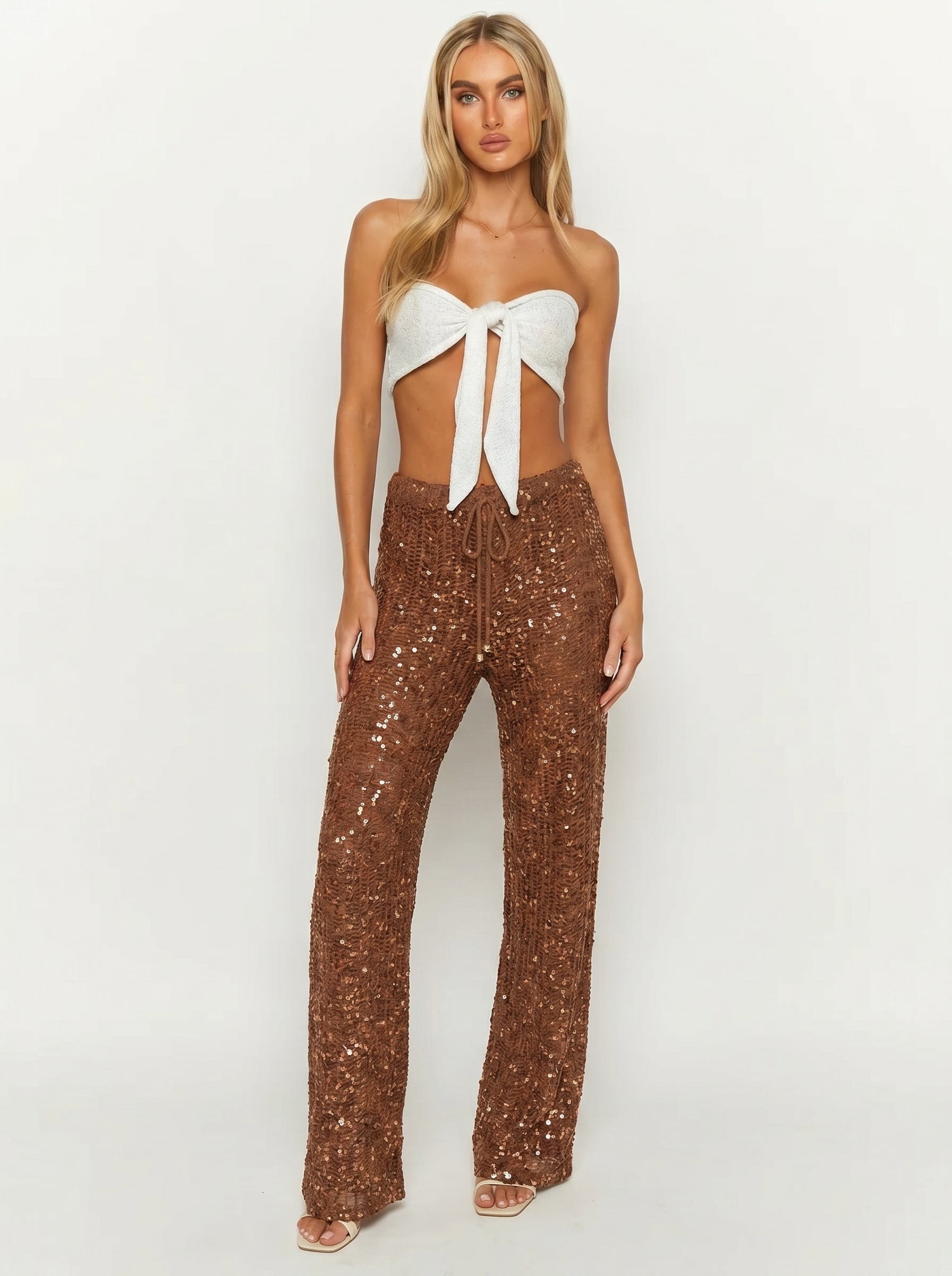 Pantalon à paillette