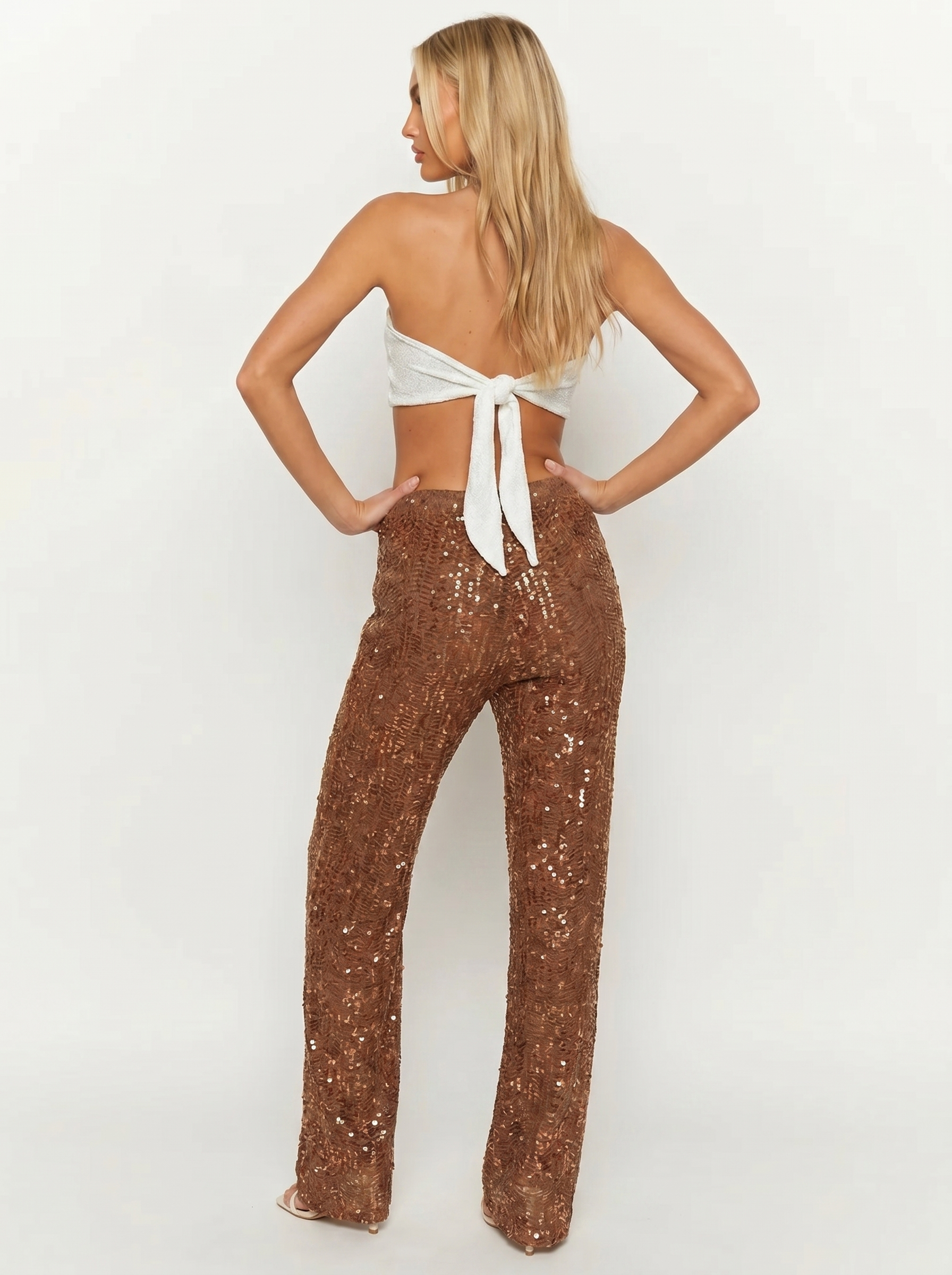Pantalon à paillette