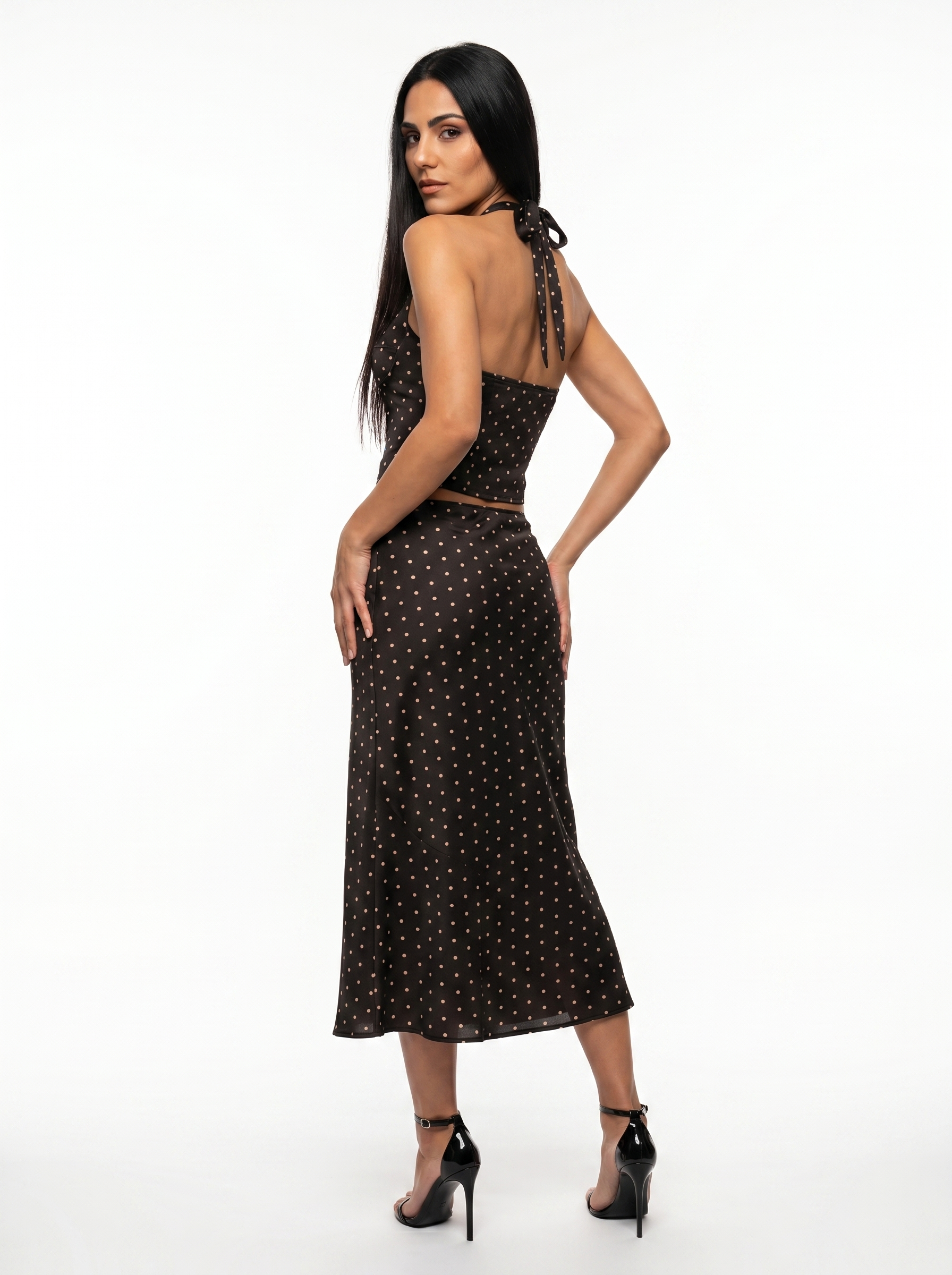 Ensemble Polka à pois